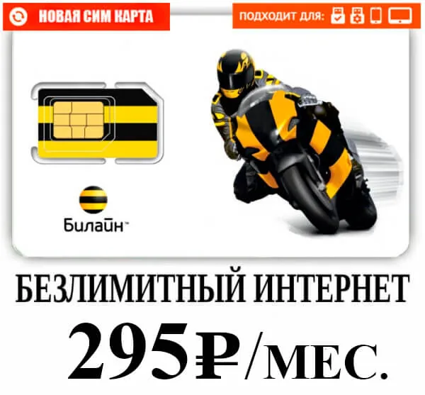 БИ Безлимитный Интернет 295 (саморегистрация)